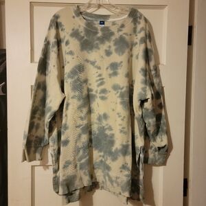 Old Navy tie-dye terry cloth tunic XXL